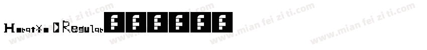 Horatio D Regular字体转换